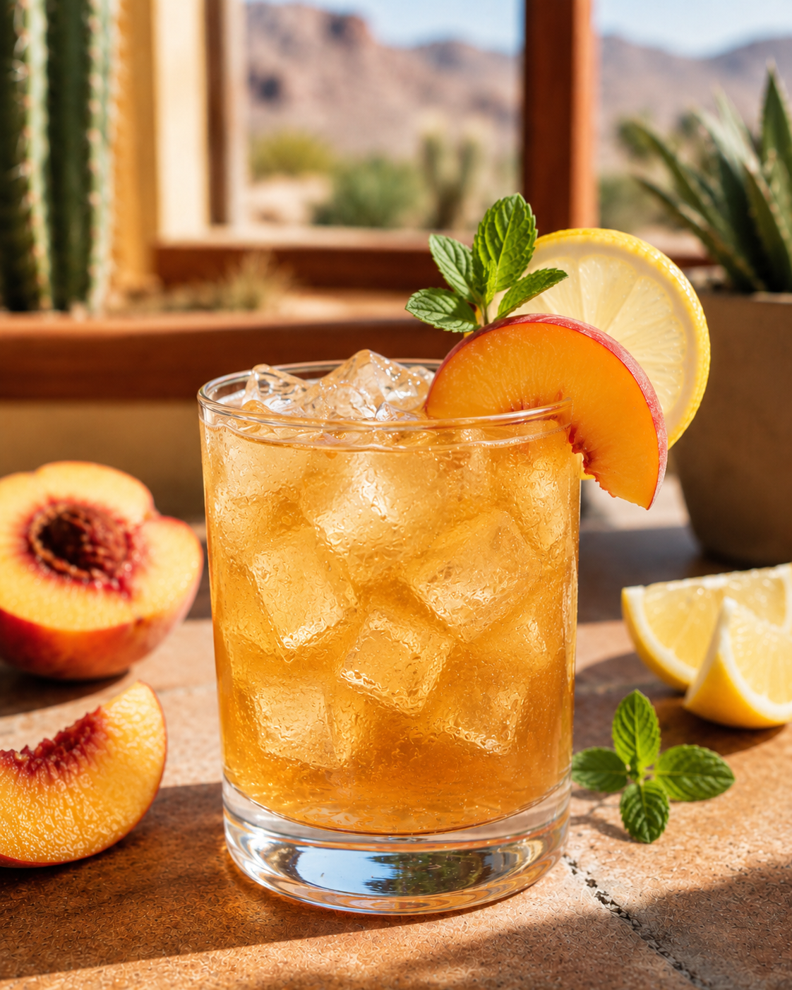 Peachy Palmer cocktail