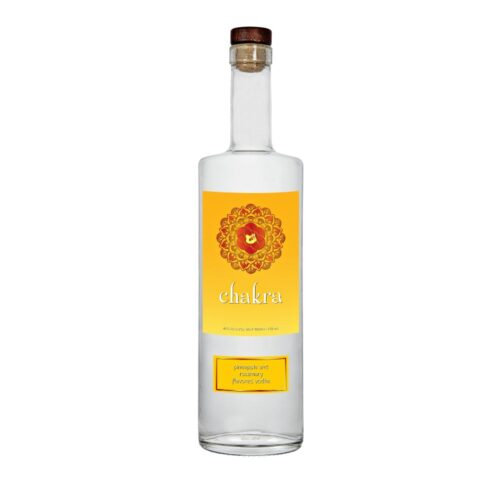 pineapple rosemary flavored chakra vodka
