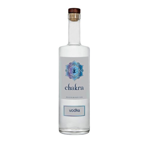 unflavored chakra vodka