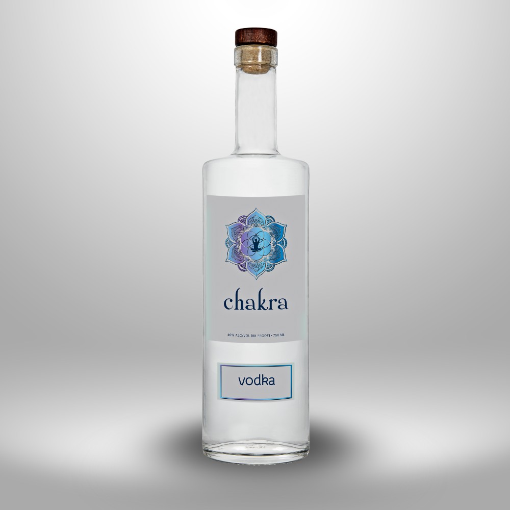 unflavored chakra vodka